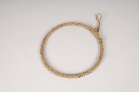 Cercle en corde naturelle D25cm