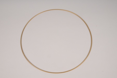 Cercle en métal or D30cm
