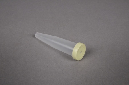 Paquet de 100 tubes plastique H10.5cm