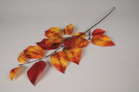 Cerisier artificiel orange et jaune H75cm