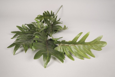 Philodendron artificiel vert H82cm