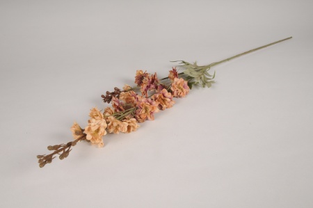 Delphinium artificiel marron clair H85cm