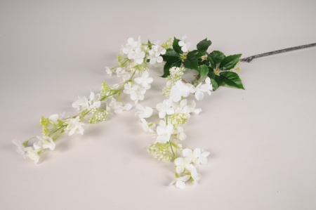 Hortensia artificiel blanc H122cm