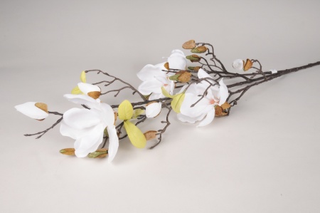 Magnolia artificiel blanc H112cm