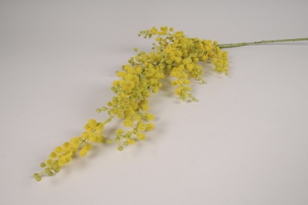 Mimosa artificiel jaune H77cm