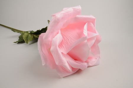 Rose artificielle rose H105cm