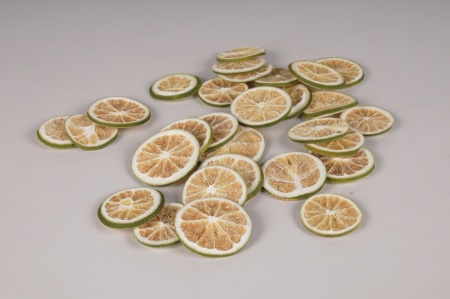 Tranches d'oranges vertes séchées