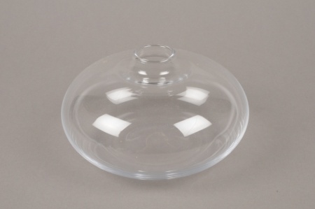 Soliflore en verre D15cm H9cm