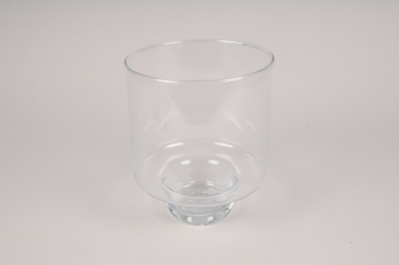 Vase en verre D16cm H19.5cm
