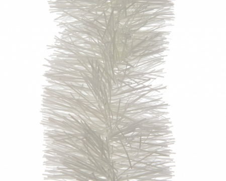 Guirlande noël blanche D10cm H270cm