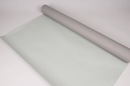 Rouleau de papier kraft gris / vert 80cmx50m