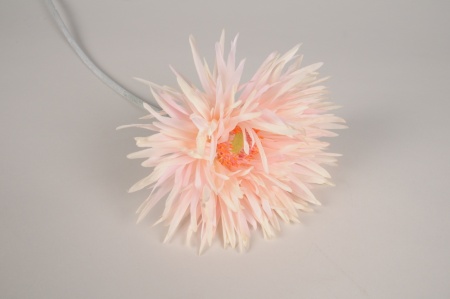 Gerbera artificiel rose H70cm