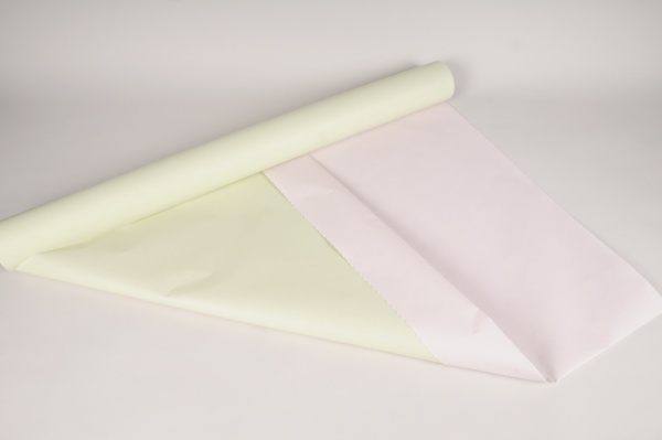 Rouleau de papier kraft vert menthe / rose 80cm x 50m