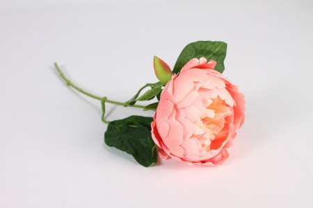 Pivoine artificielle rose H35cm