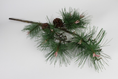 Branche de pin artificiel vert H101cm