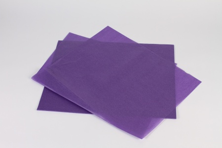 Paquet de 240 feuilles papier de soie violet 50x75cm