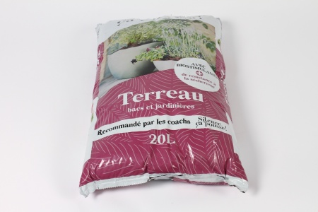 Terreau bacs et jardinières 20L