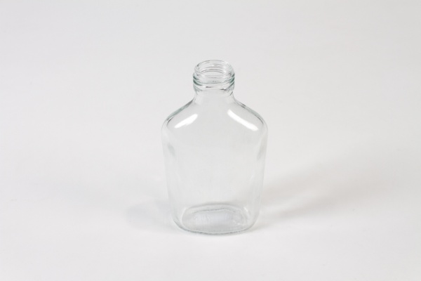 Vase en verre transparent D4cm H15cm