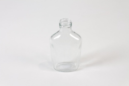 Vase en verre transparent D4cm H15cm